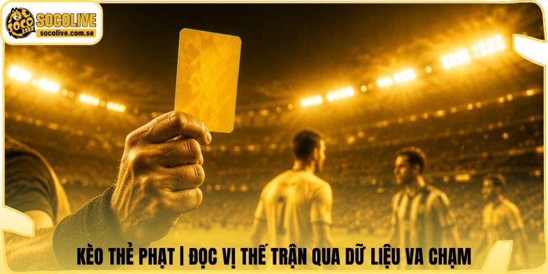 Kèo Thẻ Phạt | Đọc Vị Thế Trận Qua Dữ Liệu Va Chạm 4 Kèo Thẻ Phạt | Đọc Vị Thế Trận Qua Dữ Liệu Va Chạm